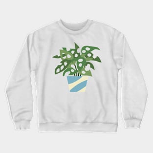 Monstera Plant Crewneck Sweatshirt